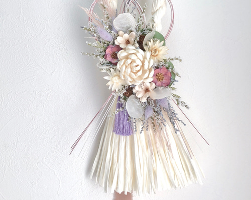 2wayしめ縄飾り 交換用リースセット Creema限定 お正月飾り S5 しめ縄