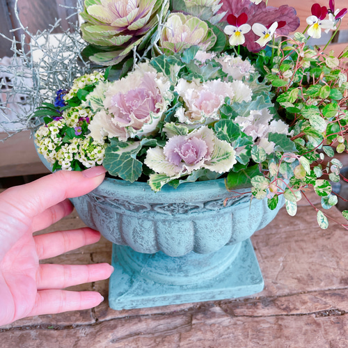 オールドノリタケ アイボリー地牡丹花文 火鉢 メダカ鉢 植木鉢