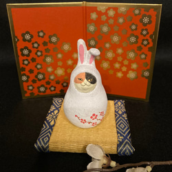 鏡餅猫 猫重ね 鏡餅 あんこ舎 通販 15136029｜Creema(クリーマ)