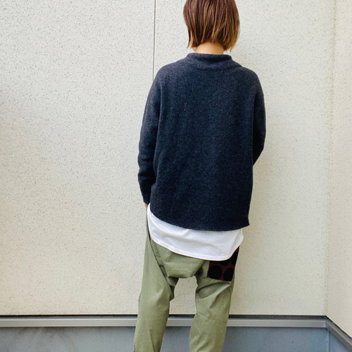 creema aomi サルエルパンツ アップルグリーン creema aomi サルエルパンツ アップルグリーン