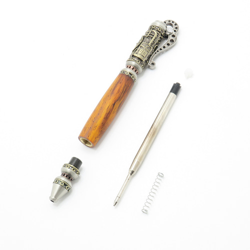 スチームパンク 蒸気機関 手作り 高級 木製 ボールペン ココボロ 真鍮 スチームパンク 蒸気機関 手作り 高級 木製 ボールペン ココボロ 真鍮