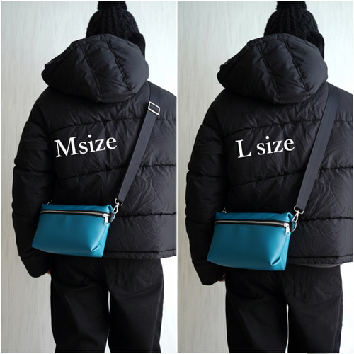 Urban Cross（ターコイズ）ユニセックス クロスボディバッグ/斜めがけ