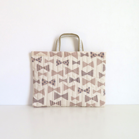 レッスンバッグ リボンキルト Katie Closet リボン キルトレッスンバッグ ベビー キッズ 入園