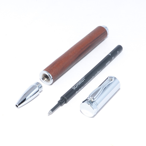 手作り 高級 木製 水性ボールペン 磁石付きキャップ ポプラ クロム ブライヤーのシガータイプボールペン！　手作り品　プレゼントに! XUR1446805157(11018円)