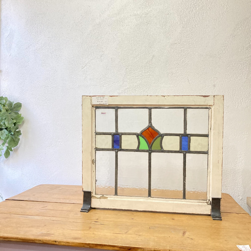 アンティーク ステンドグラス wsf-18028b イギリス ビンテージ