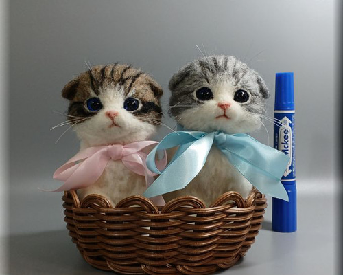 ぷ*子様 羊毛フェルト　籠かぶり犬張子 4bed4396eaf0e64d421d1b27169318