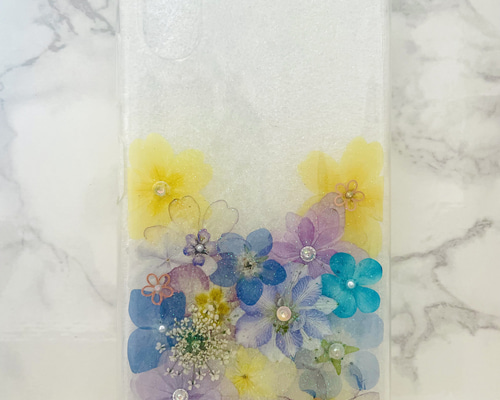 押し野菜ケース　押し花ケース 全機種対応､iPhoneケース､押し花ケース､押し花､スマホケース