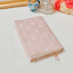 すずらんブックカバー（ブルー） ブックカバー ゆめみる堂 通販