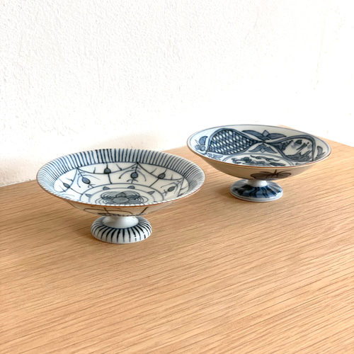 清水焼陶葊の高台付き盛り鉢 清水焼陶葊の高台付き盛り鉢-全品送料無料