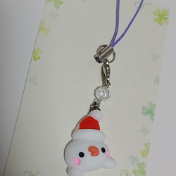 【ハンドメイド】クリスマス キーホルダー 3枚目の画像