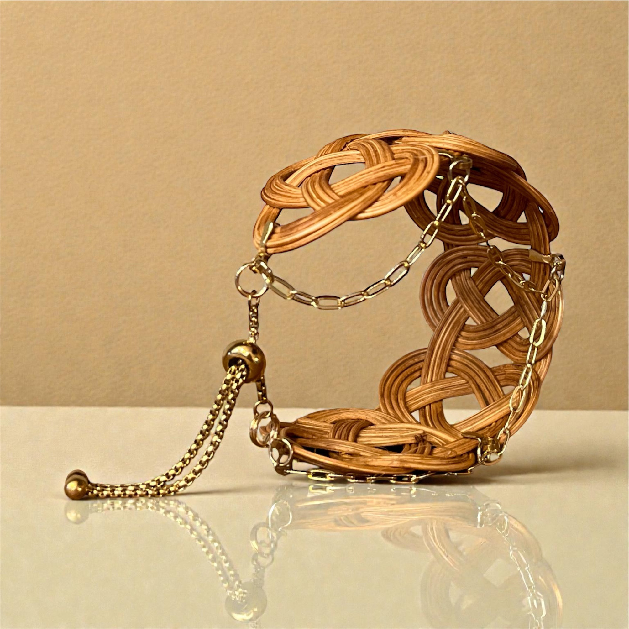 -musubi-　rattan × gold