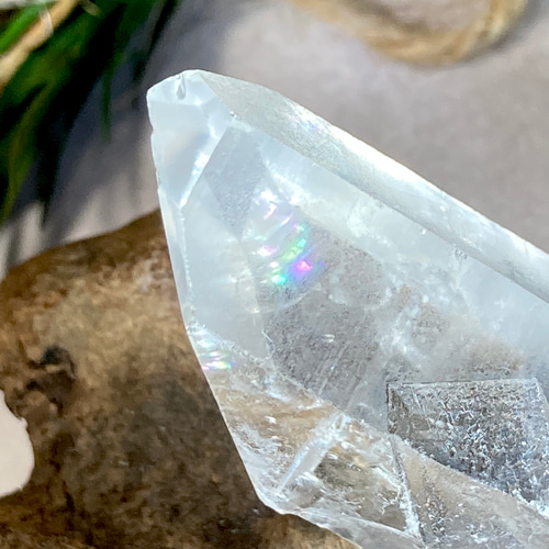 親子水晶 タイムリンク✨ 叡智の石 ピンク レムリアンシード