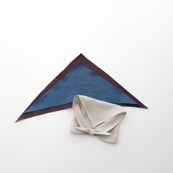 リネン 三角巾 / 16色から選べるカラー 1枚目の画像