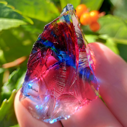 レア アンダラクリスタル 195.5g マルチカラー ＜ 要事前コメント