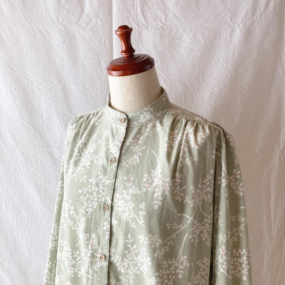 女士櫻花連衣裙（長袖）：115cm長（豆花：若內樓） 第2張的照片