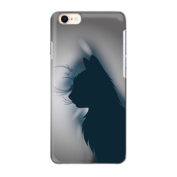 受注制作 ネコ 猫 スマホケース ハードケース iPhoneケース 携帯ケース iPhoneケース 1枚目の画像