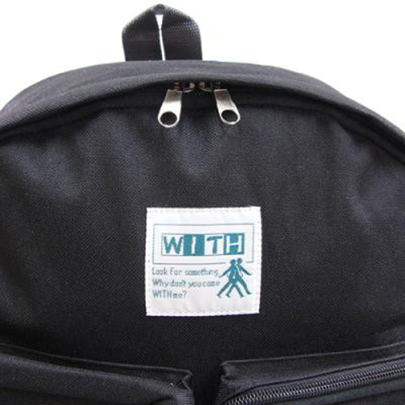 ☆5個まとめ買い特価です（1本単価700円）☆  普段使い・防災用品入れに　 No.4777「WITHリュック（2色）」 8枚目の画像