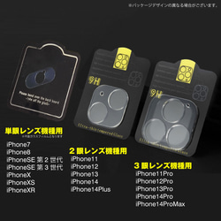 iPhone14 他 液晶・カメラ 保護 ガラスフィルム 2点セット iPhoneSE 他iPhone各機種対応 7枚目の画像