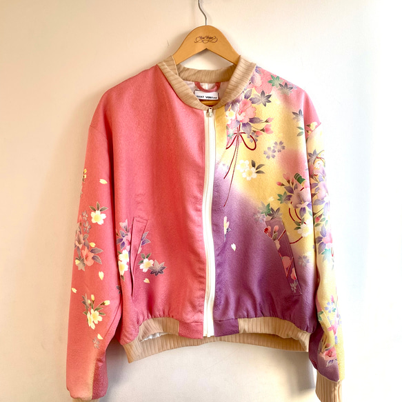 あなたの着物で作ります ユニセックスブルゾン ジャケット オーダー