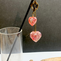 （仮価格にしてあります）鬼灯レジンのかんざし 3枚目の画像