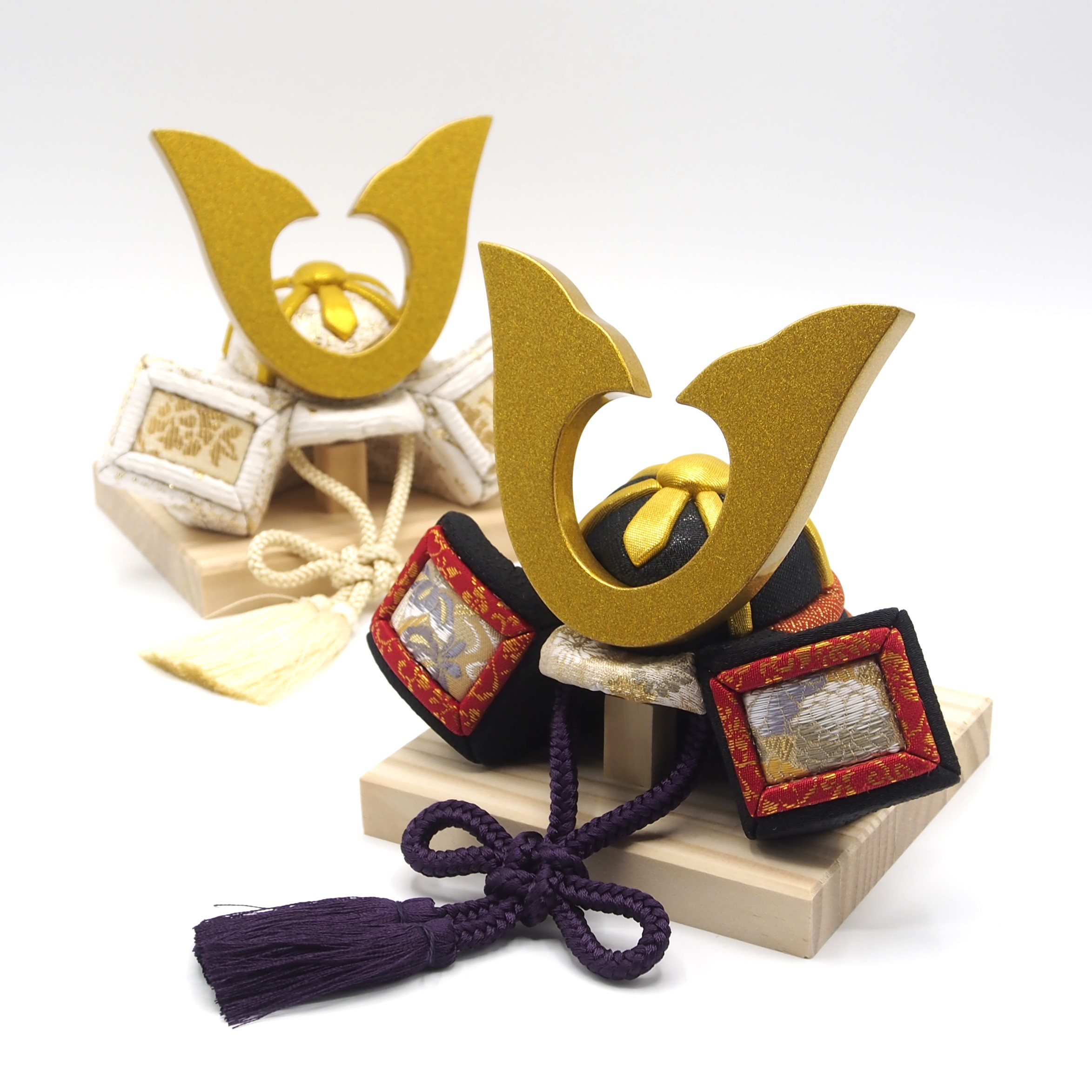 木村一秀作 兜／木目込兜(黒)／兜飾り 五月飾り