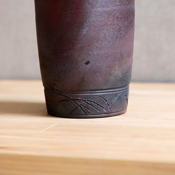 Takatori ware Takatori ware 奶油發泡窯變啤酒杯 Motonaga Touen 陶器啤酒杯長杯免費杯燒 第8張的照片