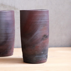 Takatori ware Takatori ware 奶油發泡窯變啤酒杯 Motonaga Touen 陶器啤酒杯長杯免費杯燒 第13張的照片