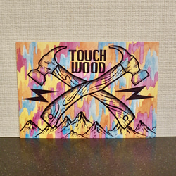 【TOUCH WOOD】CAMP ART ハンマー A5 　キャンプ アート 3枚目の画像