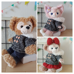 受注制作☆ダッフィー・シェリーメイ【ポーチ】リーナベル【ショルダー