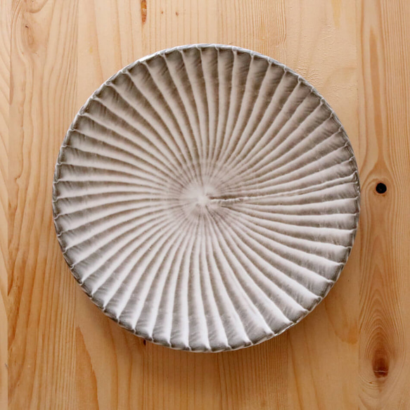 小石原焼 小石原焼き 平皿 17cm 刷毛目 早川窯元 陶器 食器 器 NHK イッピンで紹介 4枚目の画像
