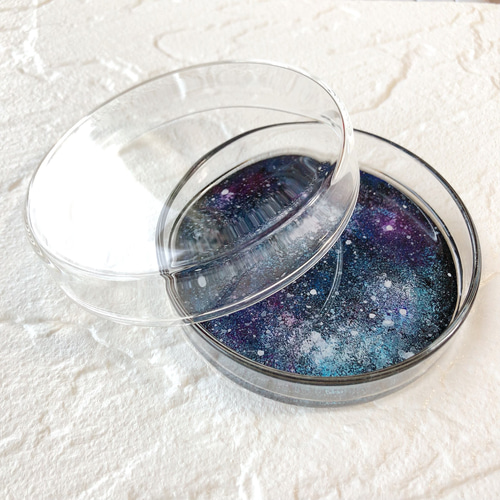 ハンドメイドアート 宇宙と花のテーマ A1er9P18FDL.jpg