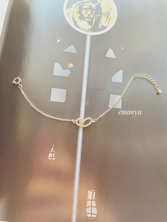 Design Zirconia Round Bracelet 3枚目の画像