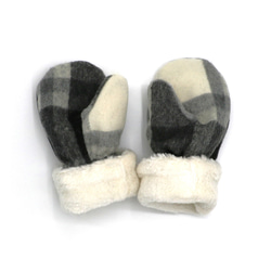 【再販】BABY/KIDS Organic Cotton Fur Mittens オーガニックコットンファーミトン 手袋 2枚目の画像