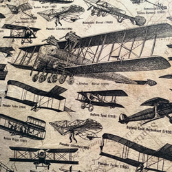 デザインペーパー 飛行機　上質紙10枚 4枚目の画像