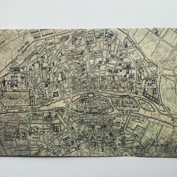 デザインペーパー 昭和地図　上質紙10枚 2枚目の画像