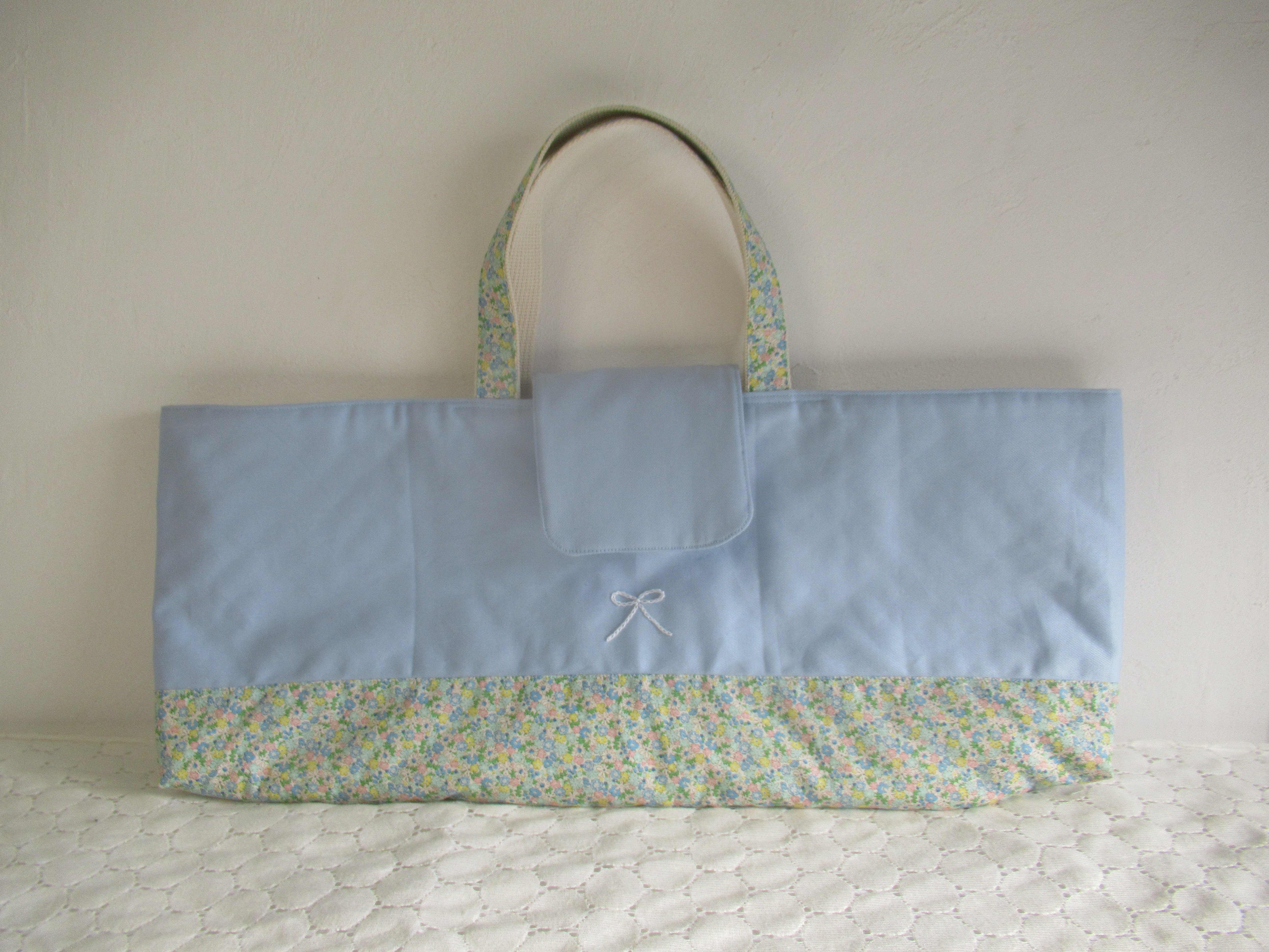 入園入学 セット リボン 刺繍 モカ ×アーモンドピンク モカ セット 入園入学 刺繍 ×アーモンドピンク リボン