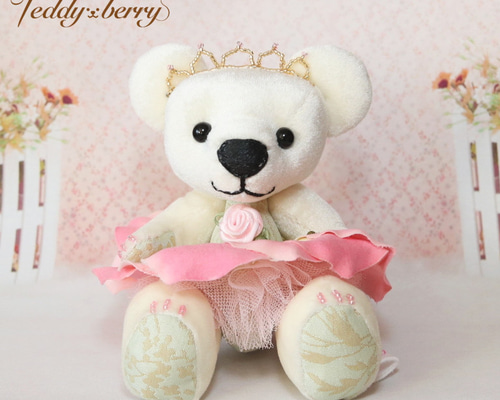 くるみ割り人形の花の精ベア ぬいぐるみ Teddy berry 通販 15146021