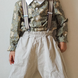 男孩莫里斯儀式襯衫/William Morris/Pimpernel/入園/外出 第3張的照片