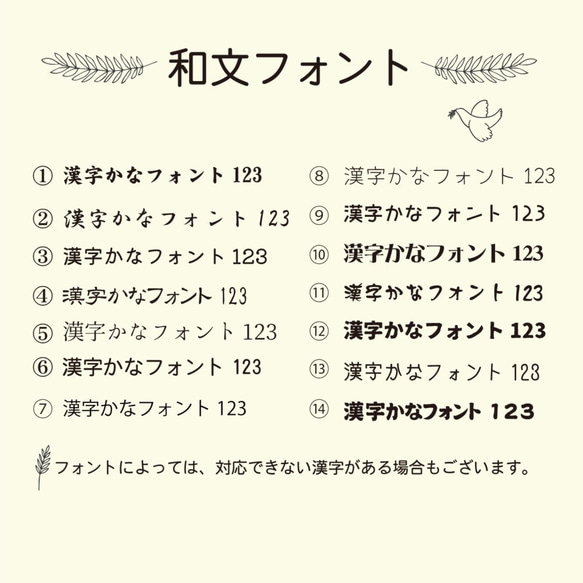 ☆アクリル表札(リーフ)☆表札　☆看板 7枚目の画像