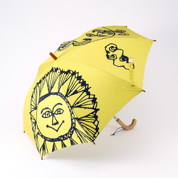 あきやまりか デザイン KASANOWA-Mine Kids- 傘「北風と太陽」 2枚目の画像