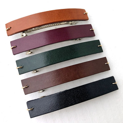 大人のレザーのバレッタ バレッタ North Little Nest 通販