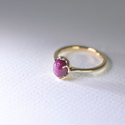 StarRuby_2.45ct K18YG Ring【Primeiro/プリメイロ】 3枚目の画像