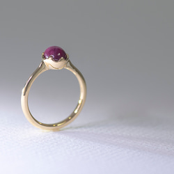 StarRuby_2.45ct K18YG Ring【Primeiro/プリメイロ】 4枚目の画像