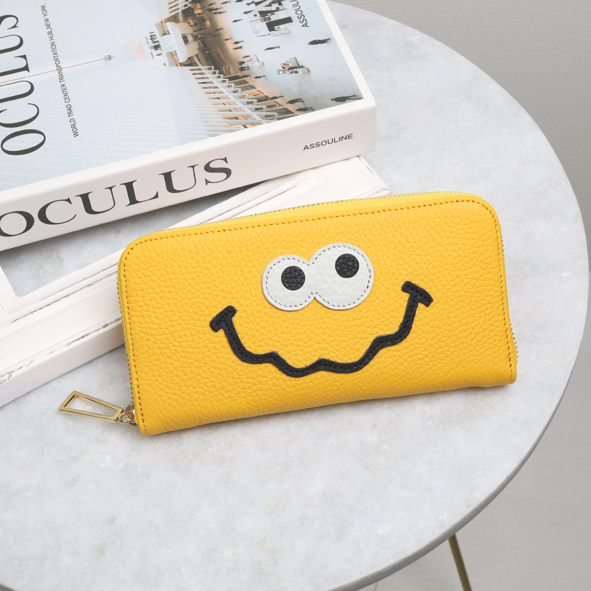 アルベロベロ　キャラクター刺繍 イエロー長財布 アルベロベロ キャラクター刺繍 イエロー長財布 2025年最新