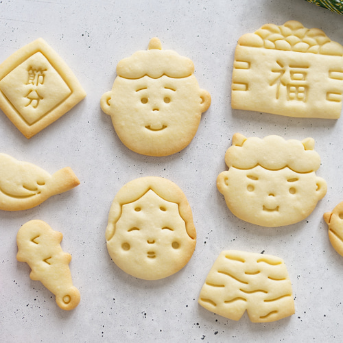 鬼のパンツ(スタンプ付き) クッキー型・クッキーカッター クッキー型