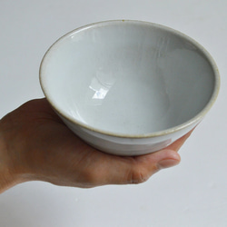 小石原燒 小石原燒 白釉碗 13.0cm 碗飯碗 Maruta 窯 Ota Gohaya 陶器餐具 maruta-060 第7張的照片