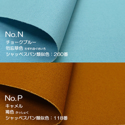 送料無料 9.5号 帆布 無地 生地 布 コットン 綿 100％ 110cm幅 1反単位 9ｍ 全13色 10枚目の画像