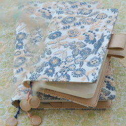 A5 ミナペルホネン タンバリン 手帳カバーケース ナチュラル その他