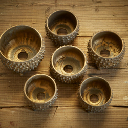 小さな陶器の植木鉢：S　　pps-76 8枚目の画像
