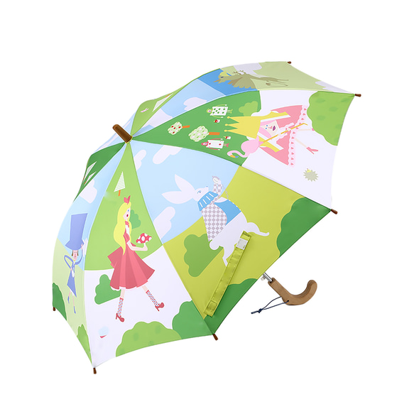井上たつや デザイン KASANOWA-Mine Kids- 傘「不思議の国のアリス」 1枚目の画像